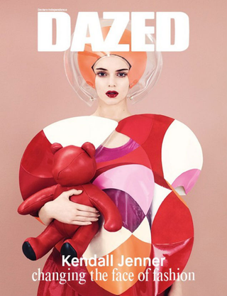 Illustration for article titled Kendall Jenner Channels '60s Space Queens on New Dazed Cover